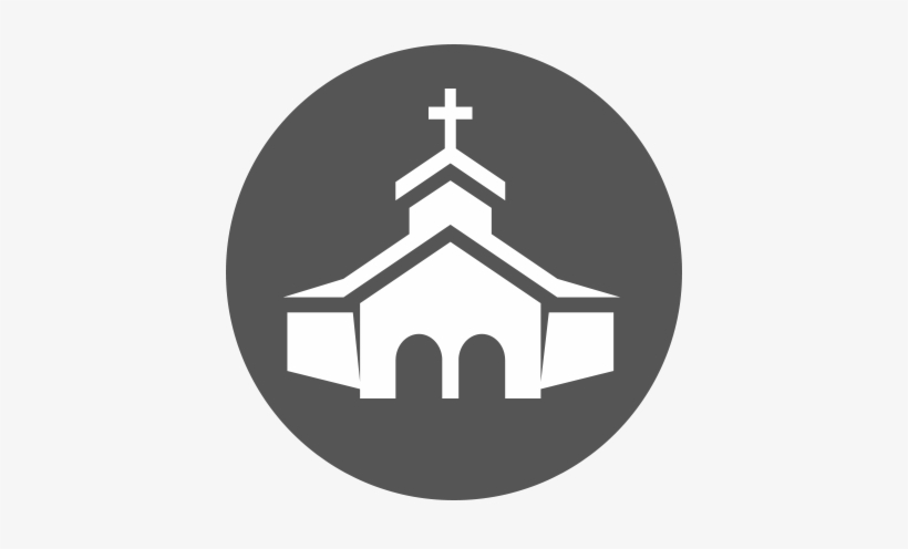 Ecw - White Church Icon Png, transparent png #2312513
