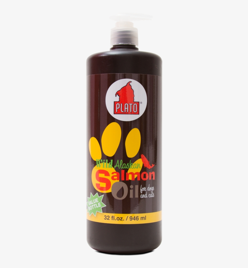 Plato Wild Alaskan Salmon Oil For Dogs And Cats - Plato Wild Alaskan Salmon Oil For Dog, transparent png #2312854