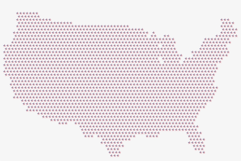 This Free Icons Png Design Of America Flag Star Map, transparent png #2312957