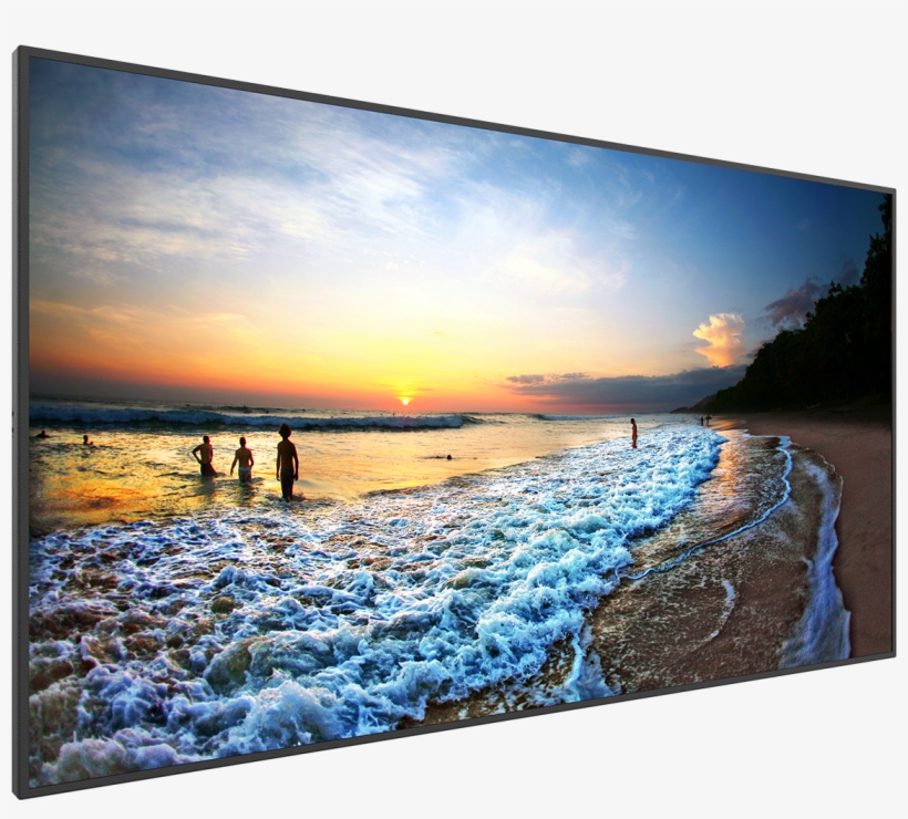 Low Res - Fotoprint: People Swimming In Ocean During Sunset, transparent png #2313317