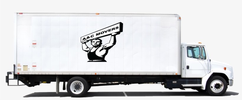 Blank Moving Truck With Logo - Moving Company, transparent png #2313655