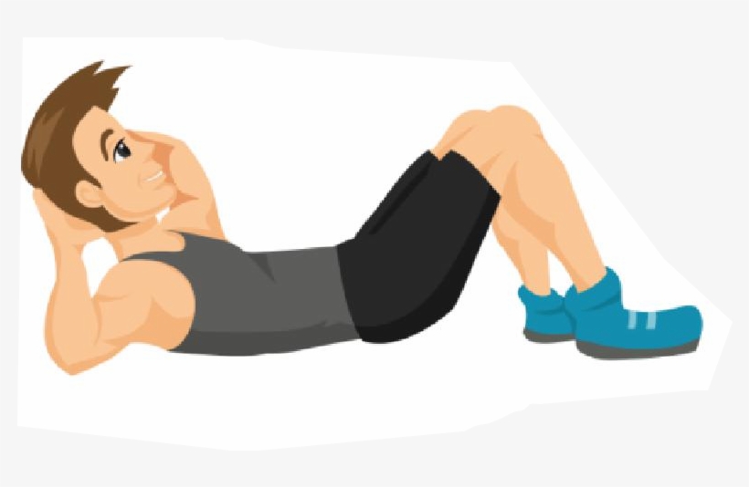 Abs Workouts Section - Crunch, transparent png #2314308