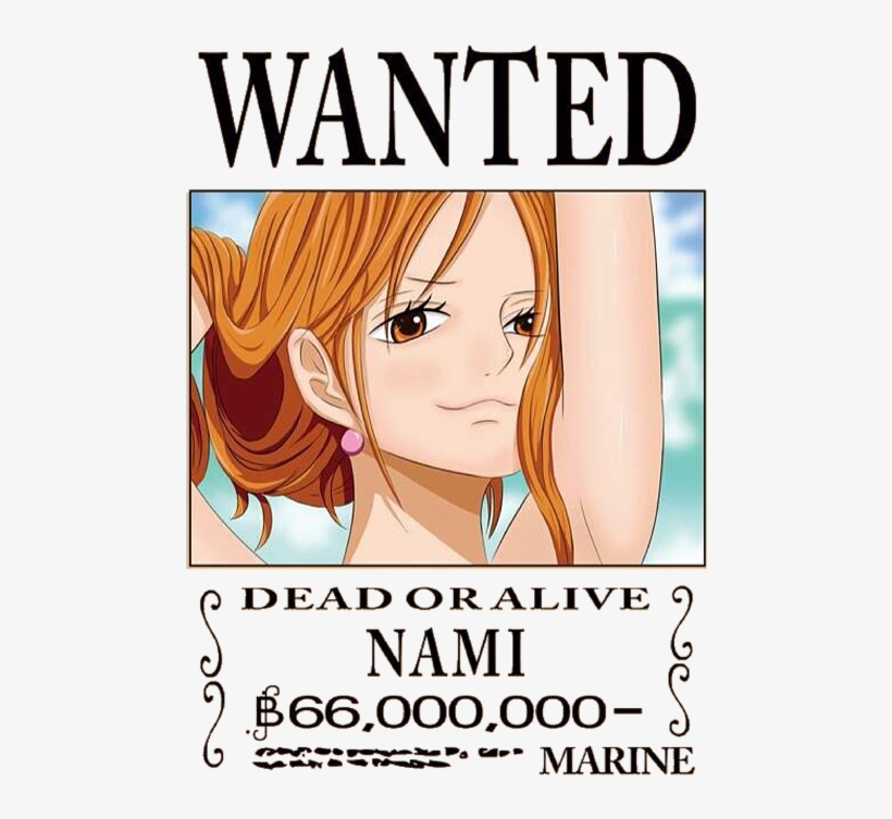 Bleed Area May Not Be Visible - One Piece Wanted Posters Set Of 12 Pcs, transparent png #2314376