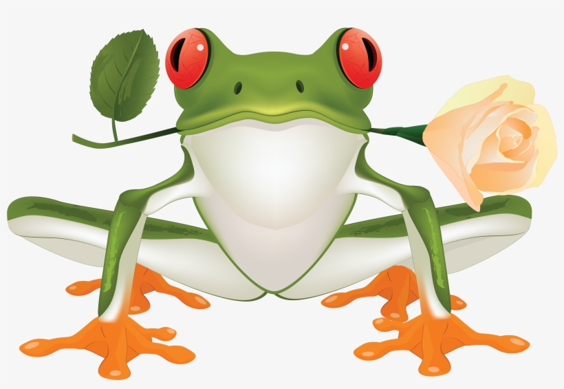 Tongue Frog Png Svg - Tree Frog Clip Art, transparent png #2314534