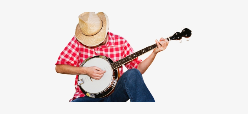 Banjo Player - Cowboy With Banjo, transparent png #2314660