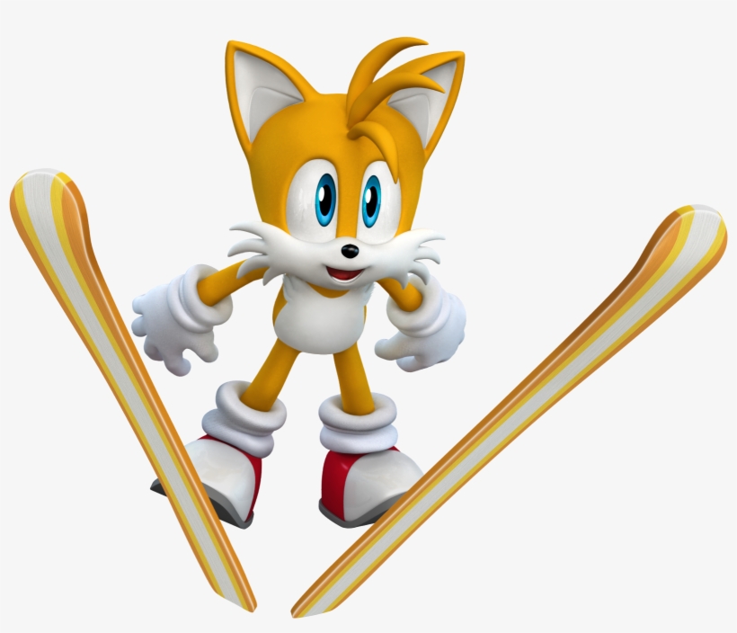 Mario & Sonic At The Olympic Winter Games - Sonic At The Olympic Winter, transparent png #2314963
