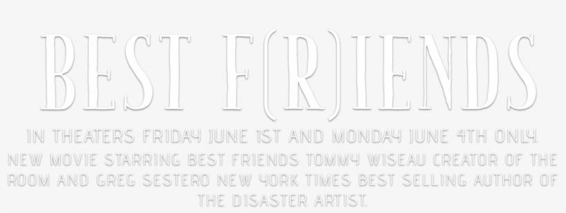 I'm Not At All Involved In The Movie Industry Nor Claim - Best Friends Tommy Wiseau, transparent png #2314968