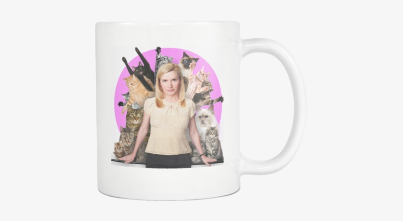 Angela From The Office Mug - Dunder Mifflin The Office Funny Coffee Mug By Donbicentenario, transparent png #2315230