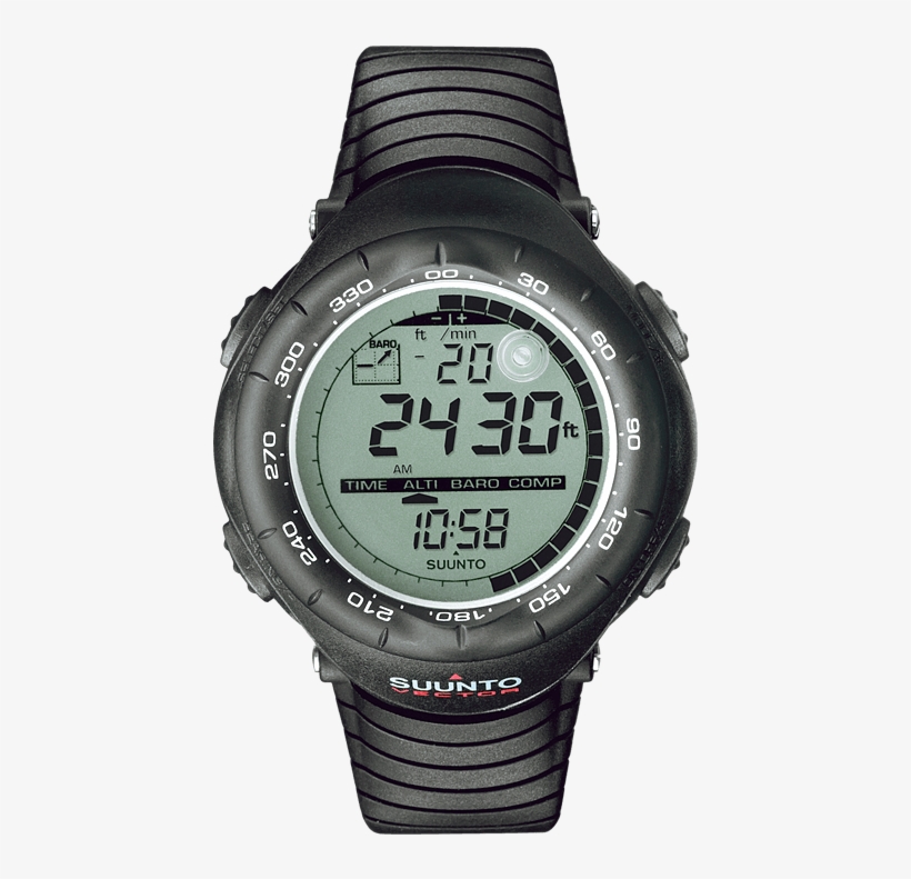 Suunto Vector Black 644 - Suunto Ss010600110 Mens Watch Vector Black, transparent png #2315678