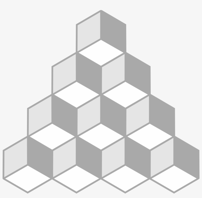 This Free Icons Png Design Of Necker Cube Illusion, transparent png #2315784