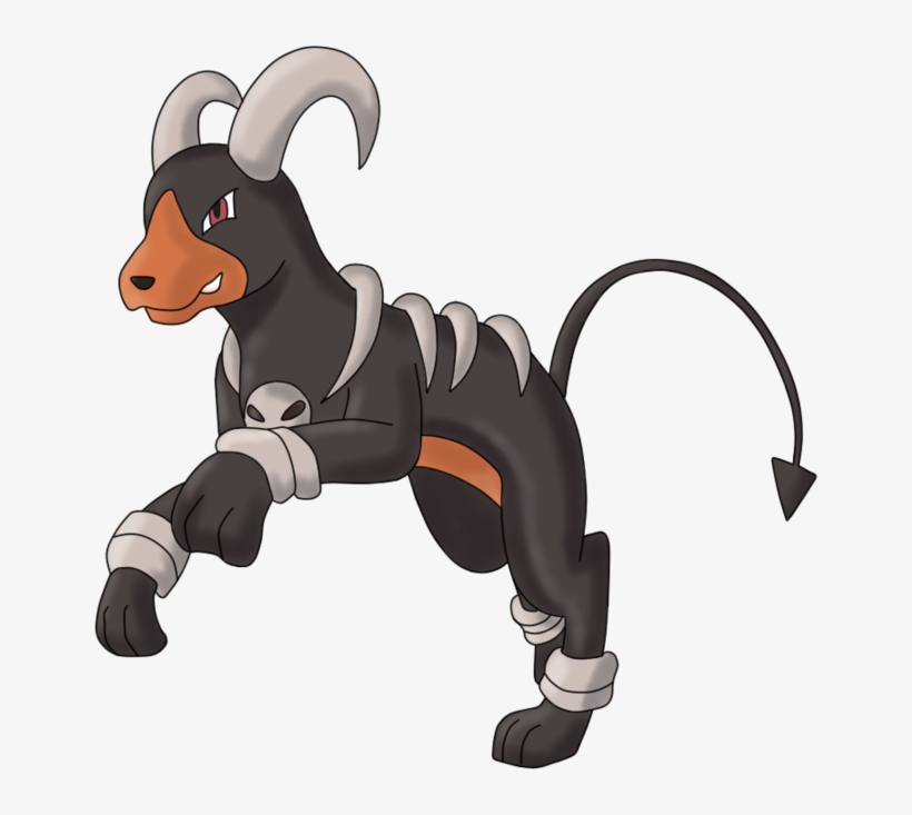 Houndoom By Dubelle-d4vj5mr - Pokemons Houndoom, transparent png #2315899