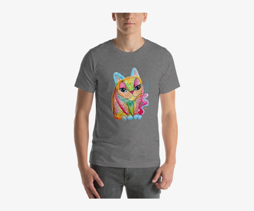 Short Sleeve Unisex T Shirt - T-shirt, transparent png #2315926