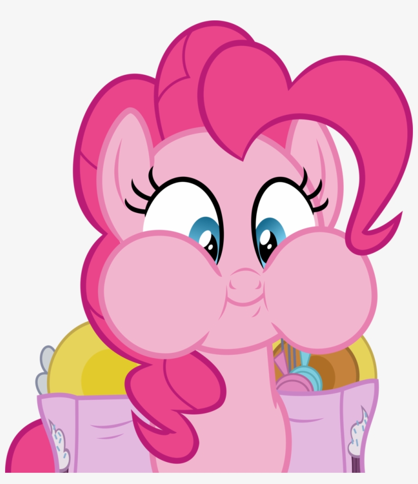 Holding Breath Cliparts - Pinkie Pie Puffy Cheeks, transparent png #2316080