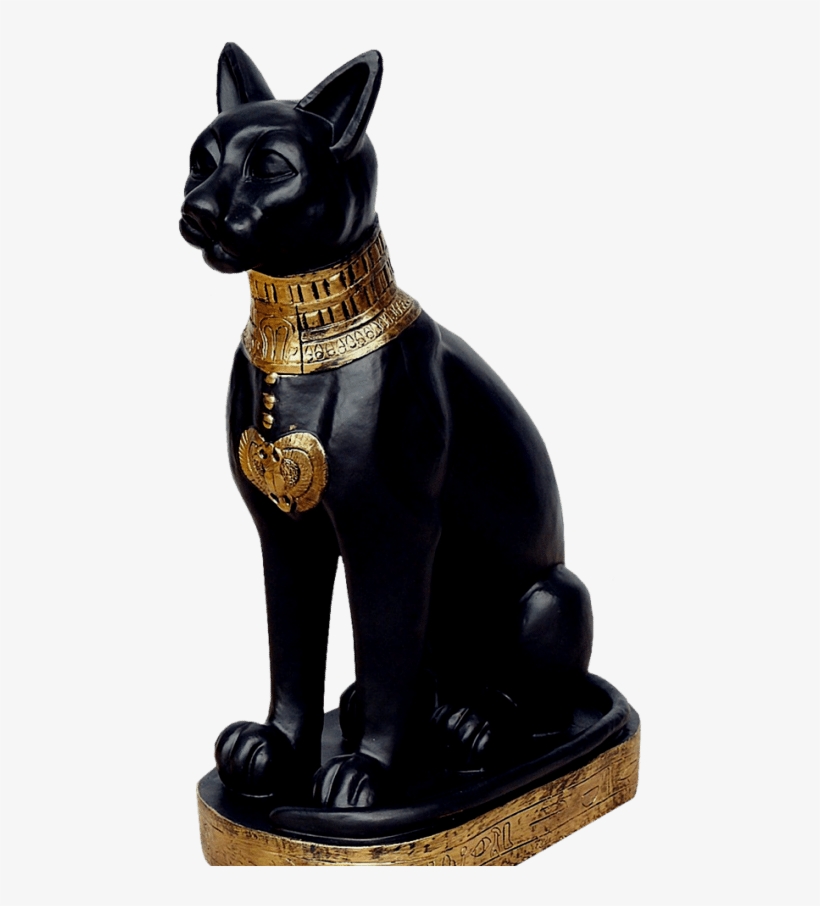 Estatua Egipcia Que Representa A La Diosa Bastet - Ancient Egypt Egyptian Cat Transparent Background, transparent png #2316416