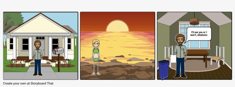 The Ballad Of Love And Hate - Storyboard, transparent png #2316543