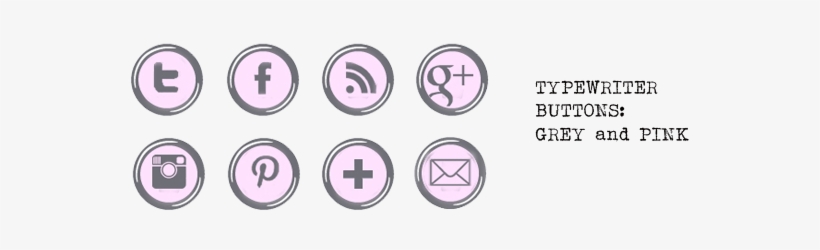 Free Social Media Buttons - Bw, transparent png #2316675