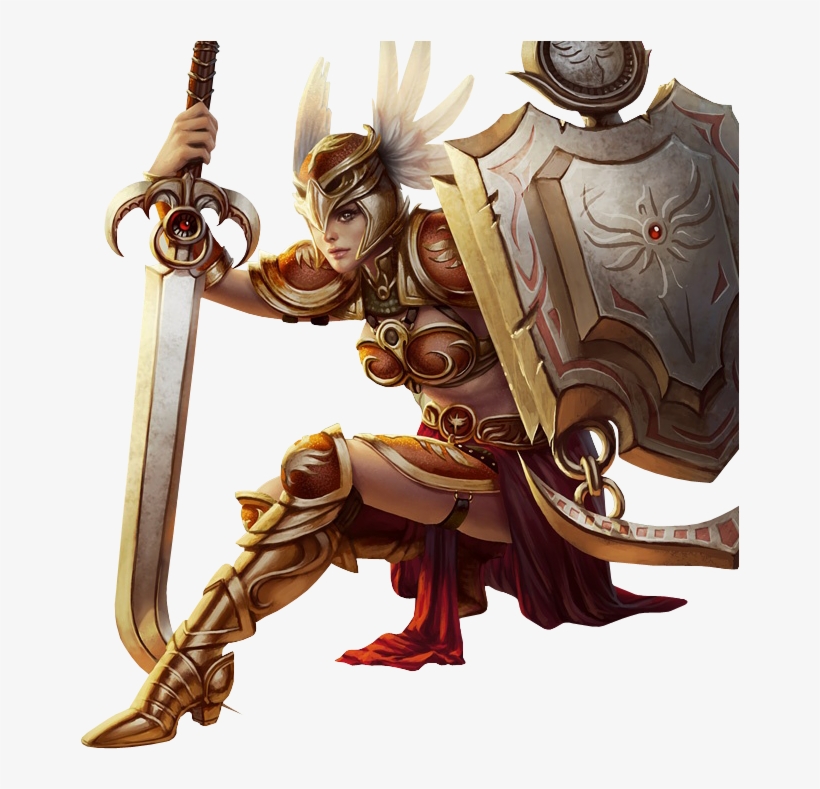 Valkyrie Leona Skin Png Image - Lol Champions Leona Png, transparent png #2316842