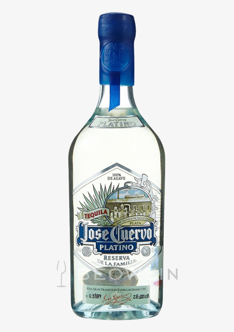 Jose Cuervo Platino Tequila 0,7 L - Jose Cuervo Platino 750 Ml, transparent png #2317103