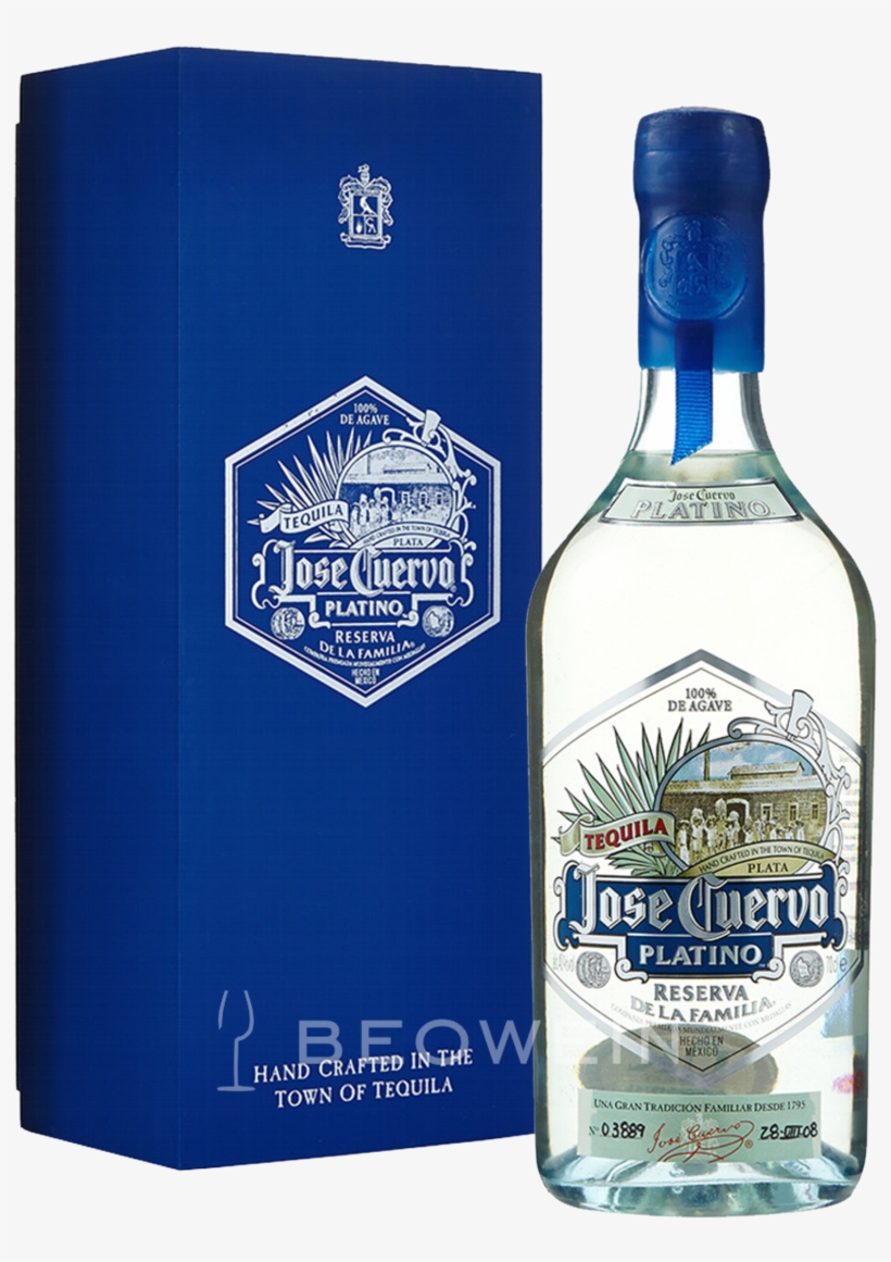 Jose Cuervo Platino Tequila 0,7 L - Jose Cuervo Platino Reserva De La Familia Tequila 70cl, transparent png #2317170