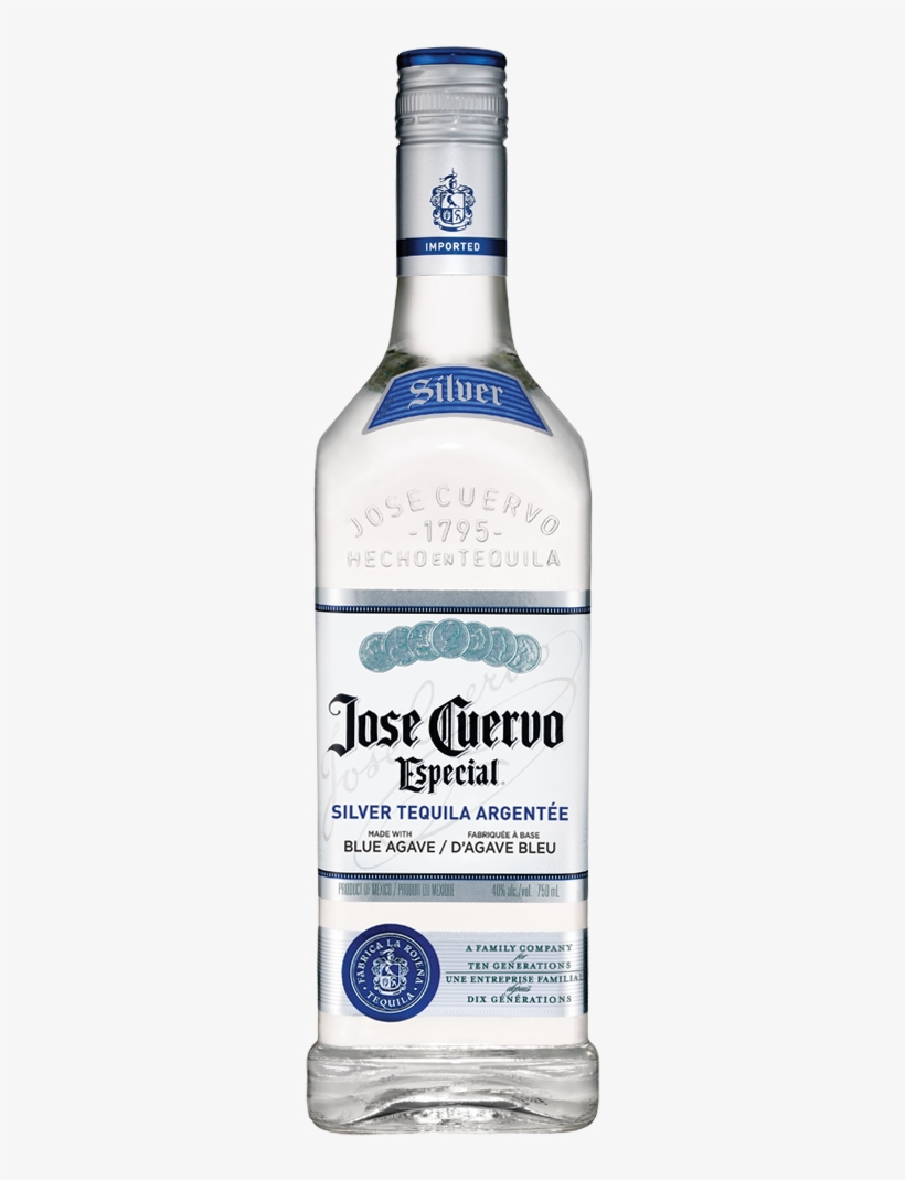 Jose Cuervo Especial Silver Tequila - Tequila Silver Jose Cuervo 750, transparent png #2317203