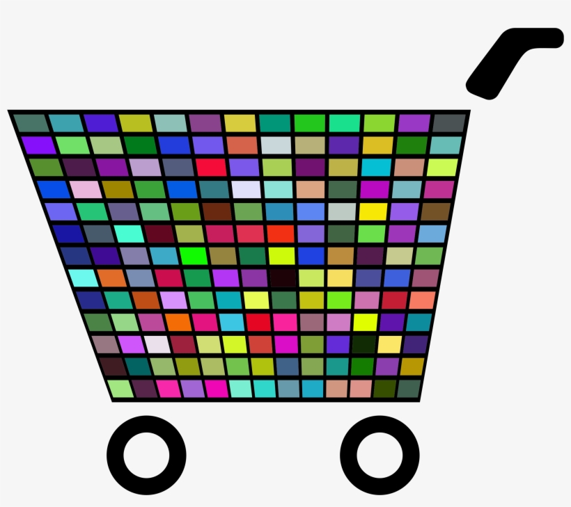 This Free Icons Png Design Of Prismatic Shopping Cart, transparent png #2317510