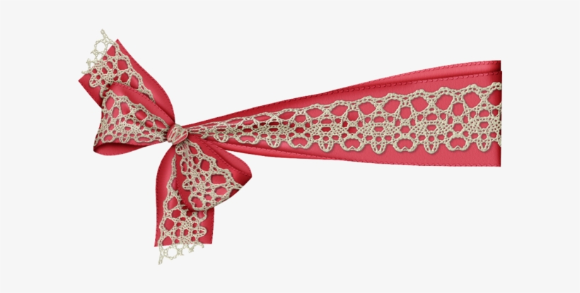 Ruban Rouge Png, Dentelle - Ribbon, transparent png #2317904