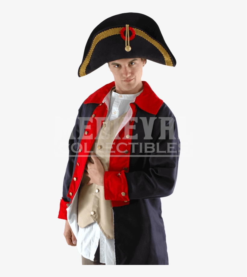 Elope Napoleon Hat Black/red/gold One Size, transparent png #2318168
