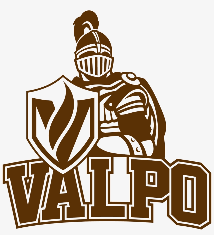 Valpo Crusader One Color Brown, Download - Valparaiso Crusaders, transparent png #2318351