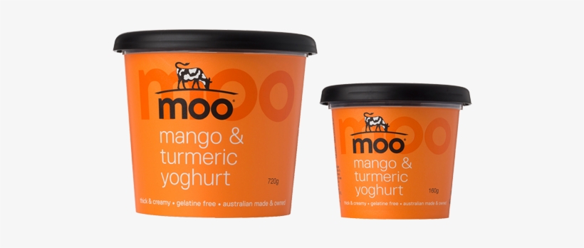 Mango & Turmeric 590 X - Moo Premium Yoghurt Delicious Lemon 720g, transparent png #2318751