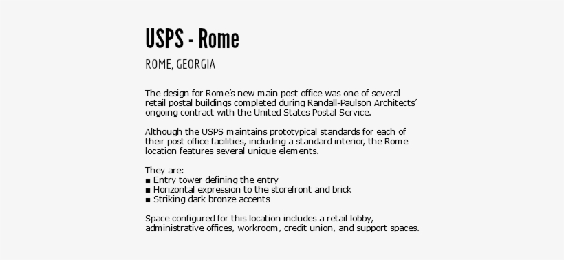 Rome Rome, Georgia The Design For Rome's New Main Post - Amazon.com, transparent png #2319060