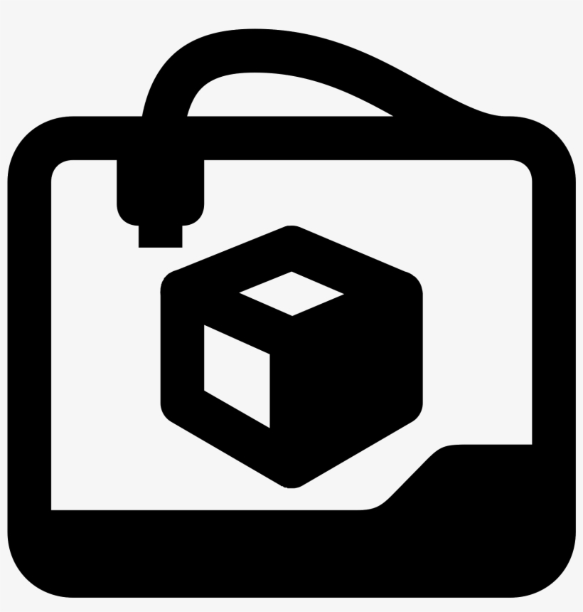 D Printer Icon - 3d Printer Icon Png, transparent png #2319208