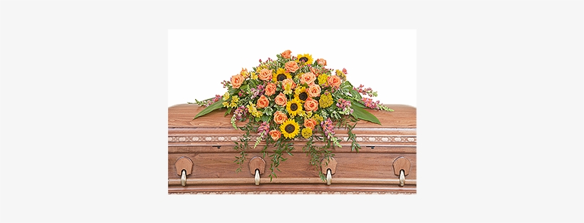 Heaven's Sunset Casket Spray - Floral Design, transparent png #2319365