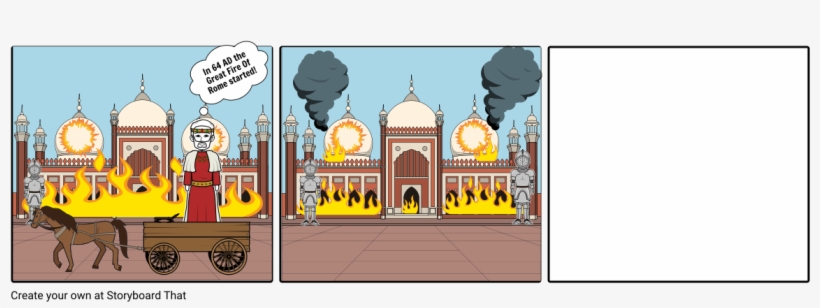 Great Fire Of Rome - Rome, transparent png #2319782