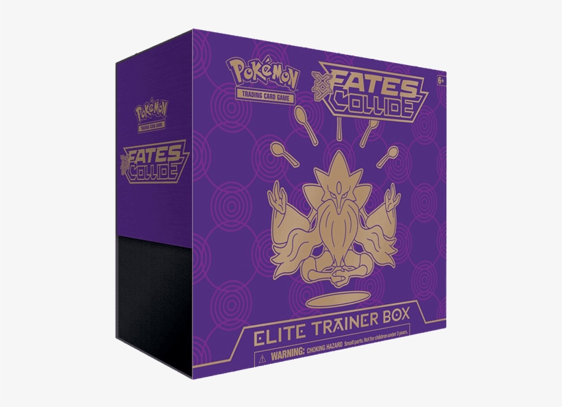 Fates Collide Etb - Fates Collide Elite Trainer Box, transparent png #2320505
