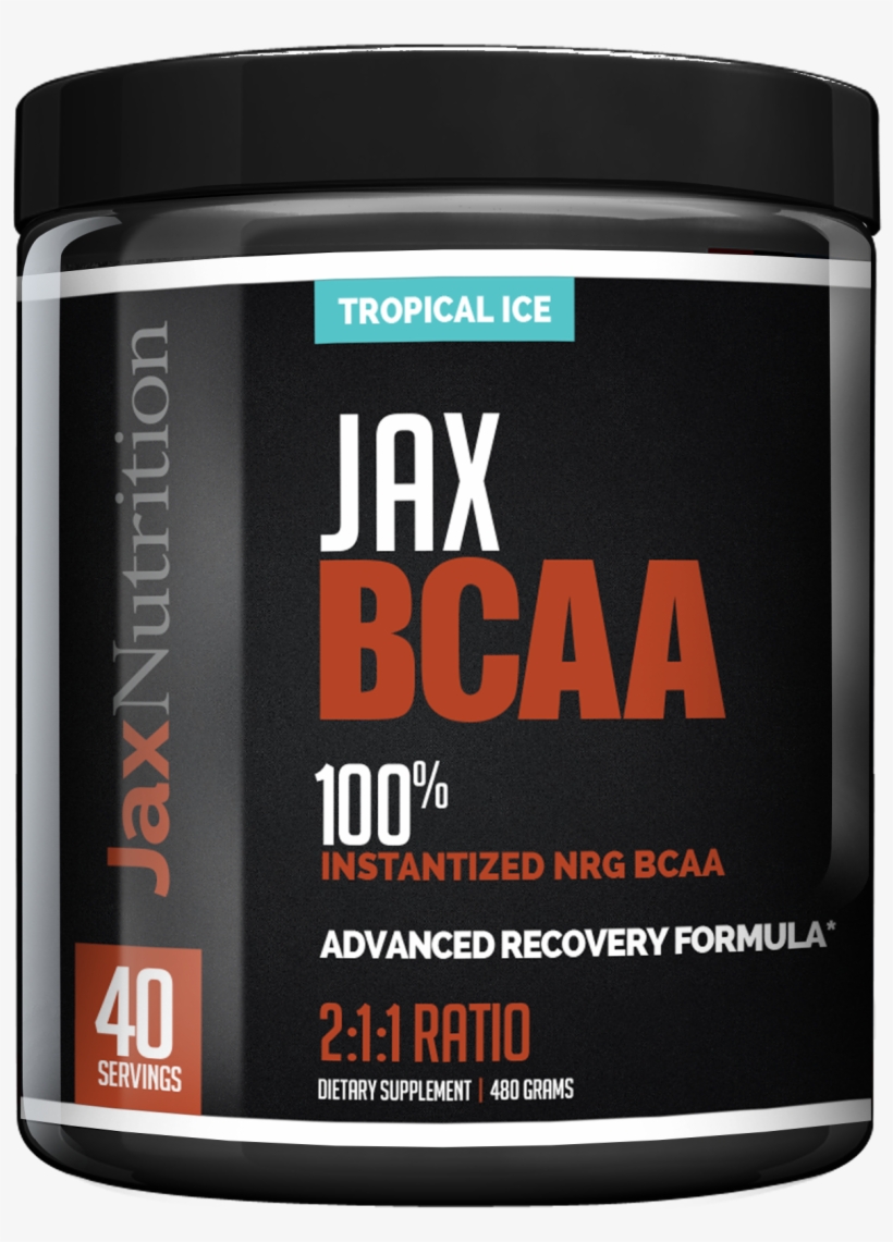 Jax Bcaa Nrg Tropical Ice - Caffeine, transparent png #2320530