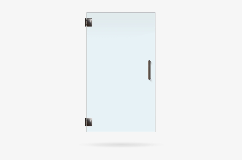 Frameless Single Shower Door - Paper, transparent png #2321147