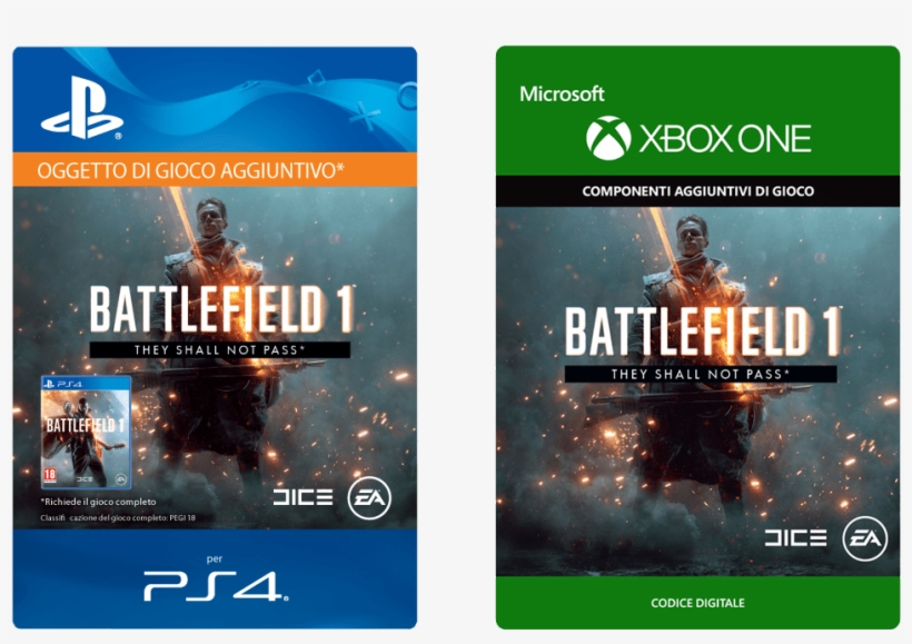 Browse And Read Battlefield 4 Gamestop Battlefield - Battlefield 1: They Shall Not Pass Digital Download, transparent png #2321543