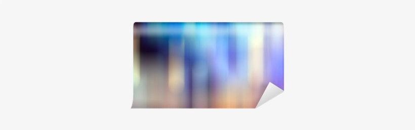 Bokeh City Lights Blurred Background Effect Wall Mural - Bokeh, transparent png #2321707