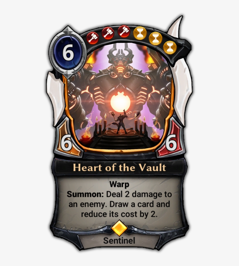 Heart Of The Vault - Eternal Card Game Jekk, transparent png #2321730