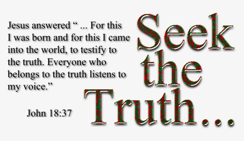 Seek The Truth 800px - Seek The Truth, transparent png #2321922