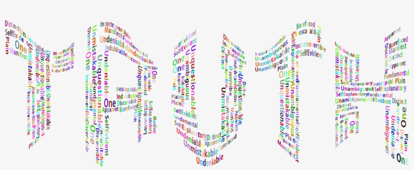 This Free Icons Png Design Of Prismatic Truth Word, transparent png #2322013