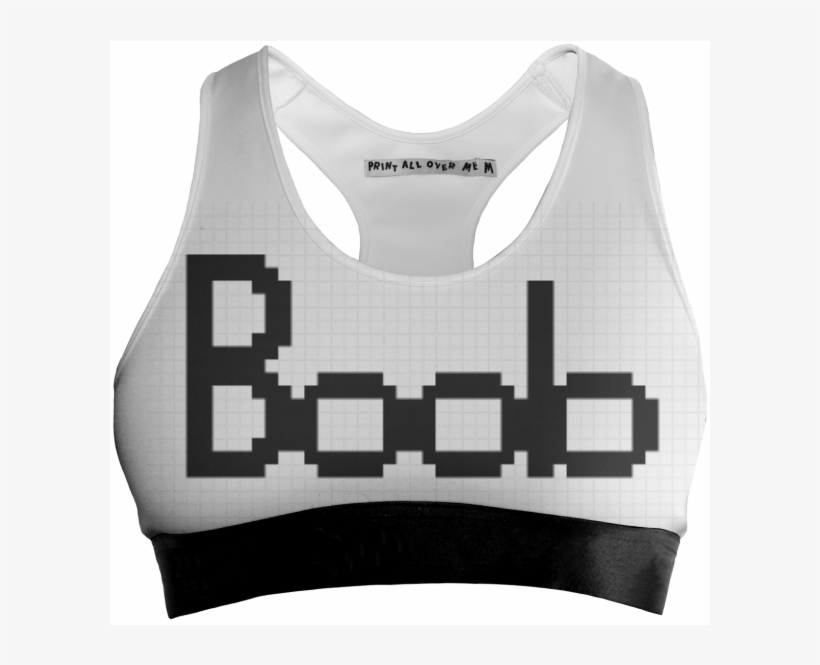 Boob " Sports Bra $50 - Sports Bra Png No Background, transparent png #2322014