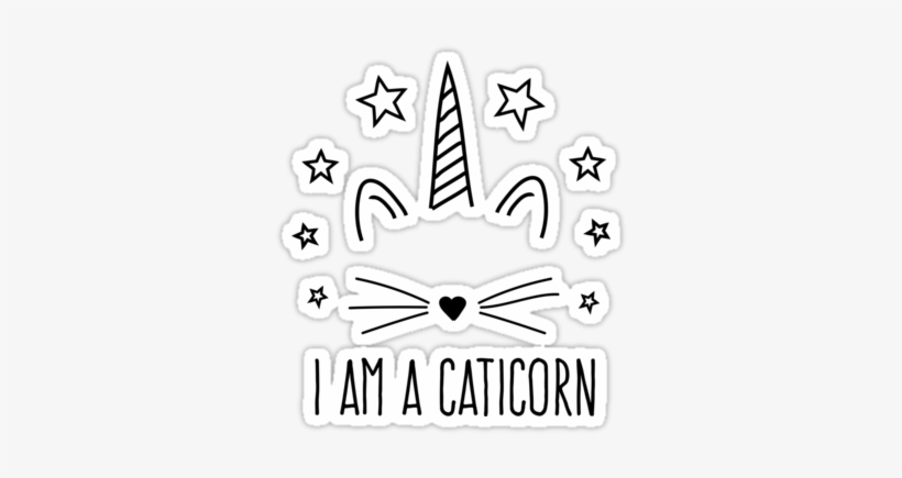 Image Free Stock A Caticorn Sticker By Wondrous Pinterest - Birthday, transparent png #2322487