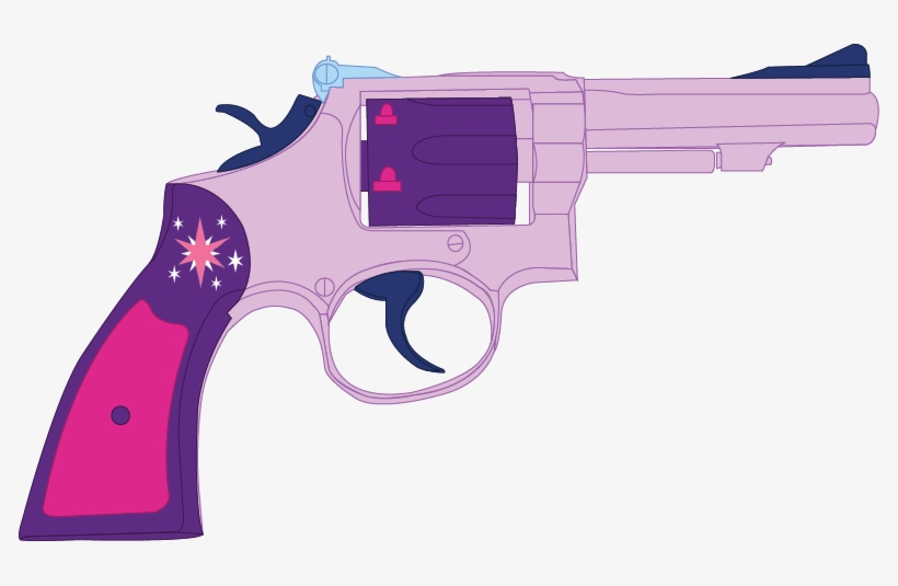 Human Twilight's S&w Model 15 Revolver - Twilight Sparkle, transparent png #2323067