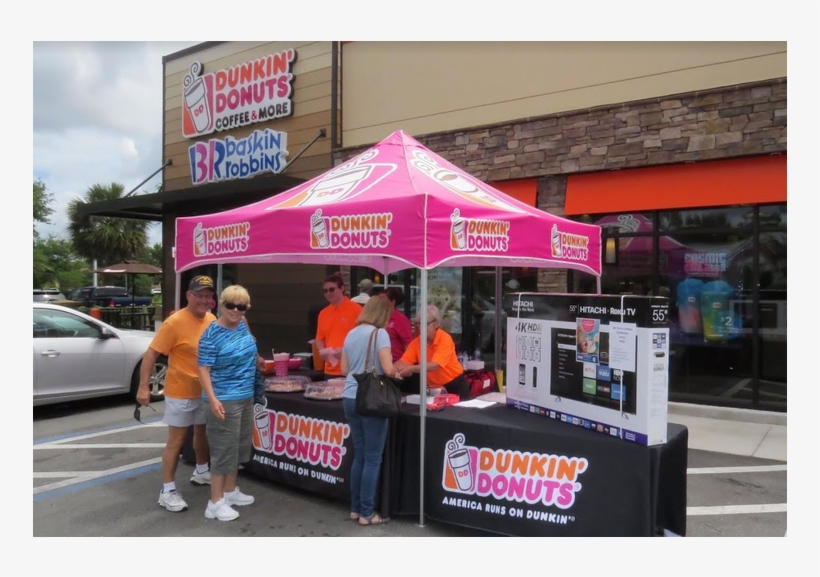 Palm Coast Dunkin' Donuts Celebrates One Year Anniversary - Palm Coast, transparent png #2323443