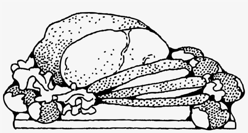 This Free Clipart Png Design Of Roast With Potatoes, transparent png #2323902