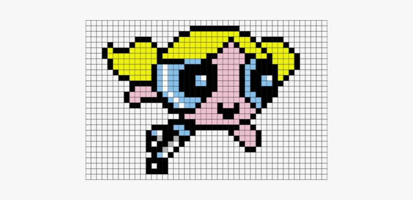 Perler Bead Power Puff Girls, transparent png #2324049