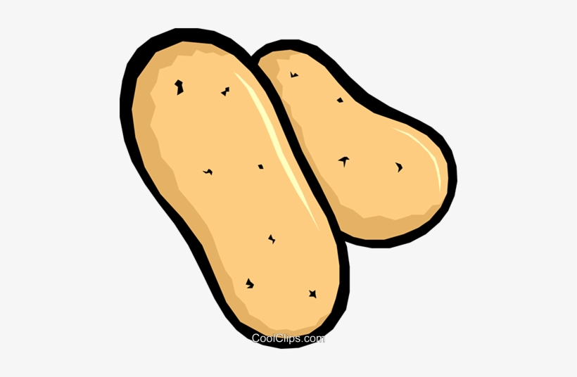 Potatoes Royalty Free Vector Clip Art Illustration - Kartoffeln, transparent png #2324055