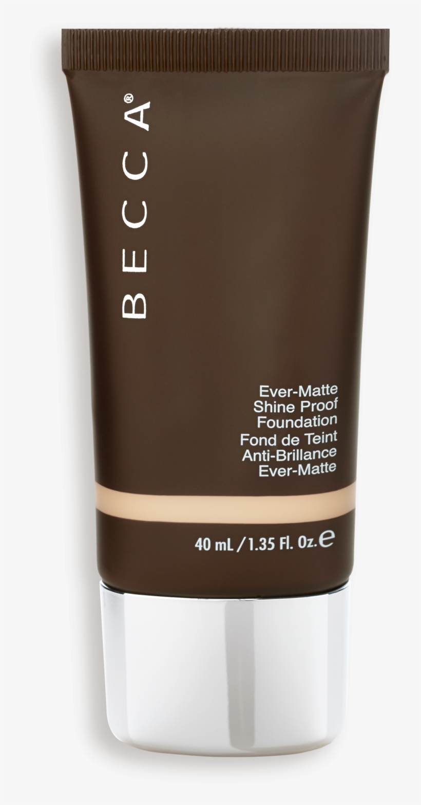 40 Ml - Becca Ever Matte Shine Proof Foundation Cashmere, transparent png #2324102