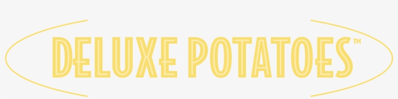Deluxe Potatoes Logo Png Transparent - Tan, transparent png #2324246